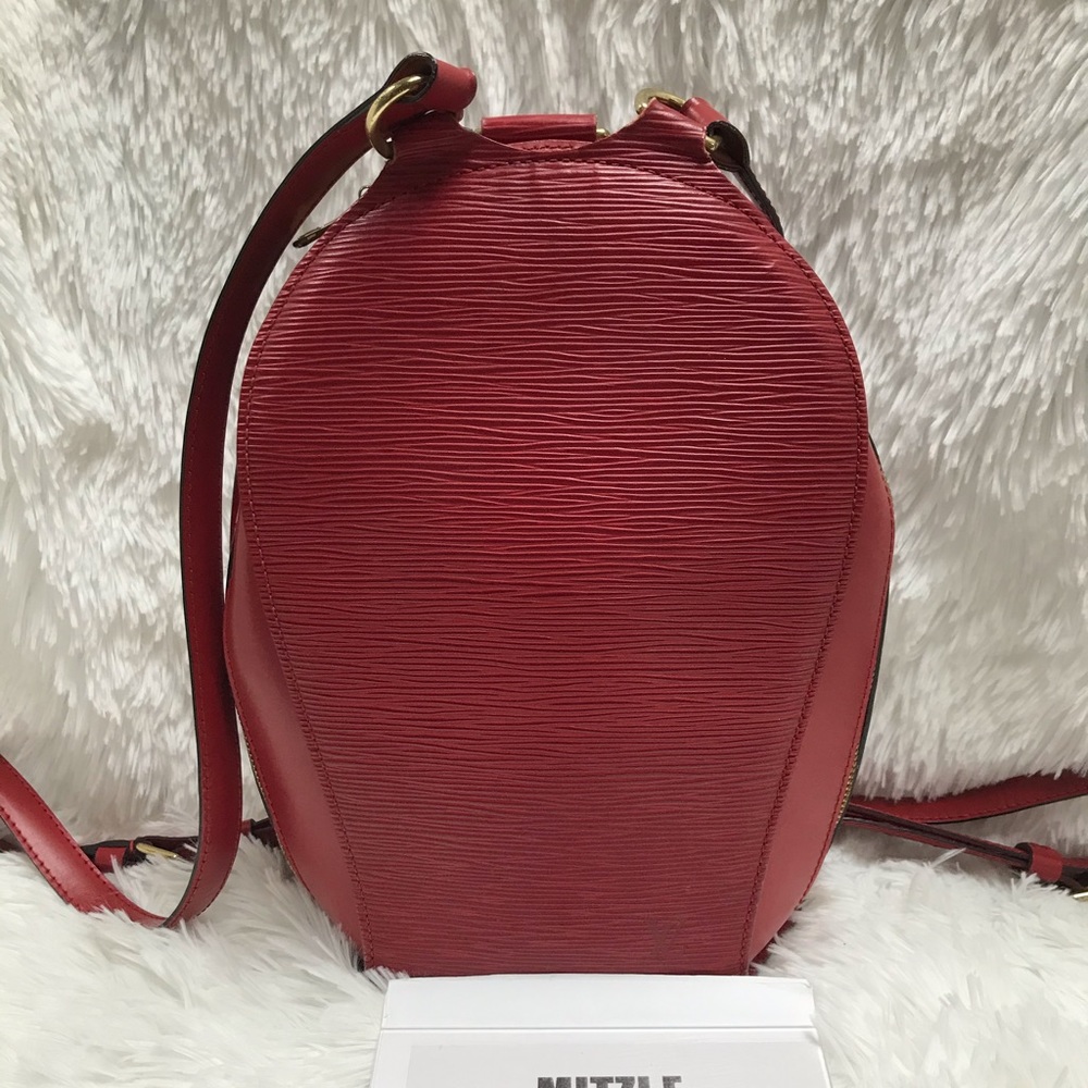 LOUIS VUITTON MABILLON BACKPACK EPI RED VI0029  FINAL SALE